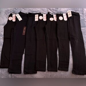 NWT - Girls leggings size 6x (black) - wonder nation and M2M